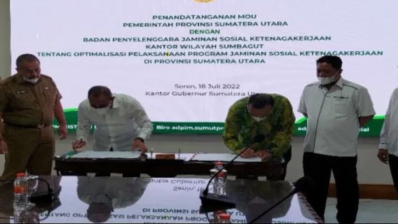 Pemprov Sumut Optimalisasi Jamsos Ketenagakerjaan bagi Para Pakerja