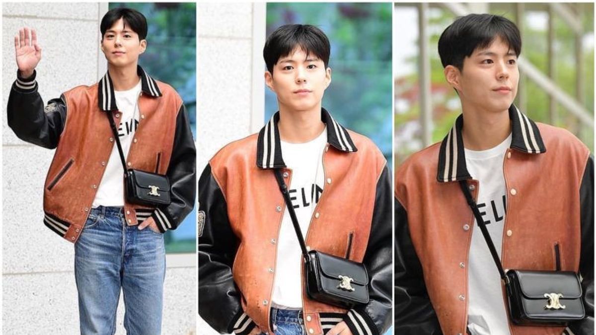 Tabrak Batas Gender, Park Bo Gum Tetap Gagah Menenteng Tas Slempang Wanita 