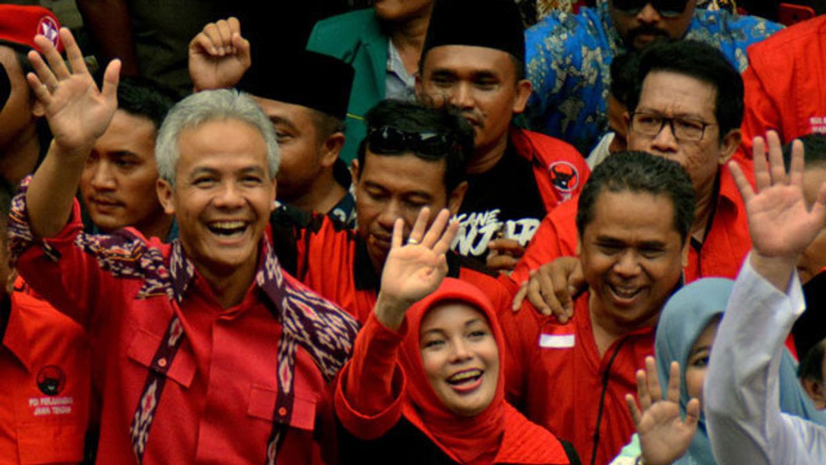 PDIP Targets The Popularity Of Ganjar Above 95 Percent