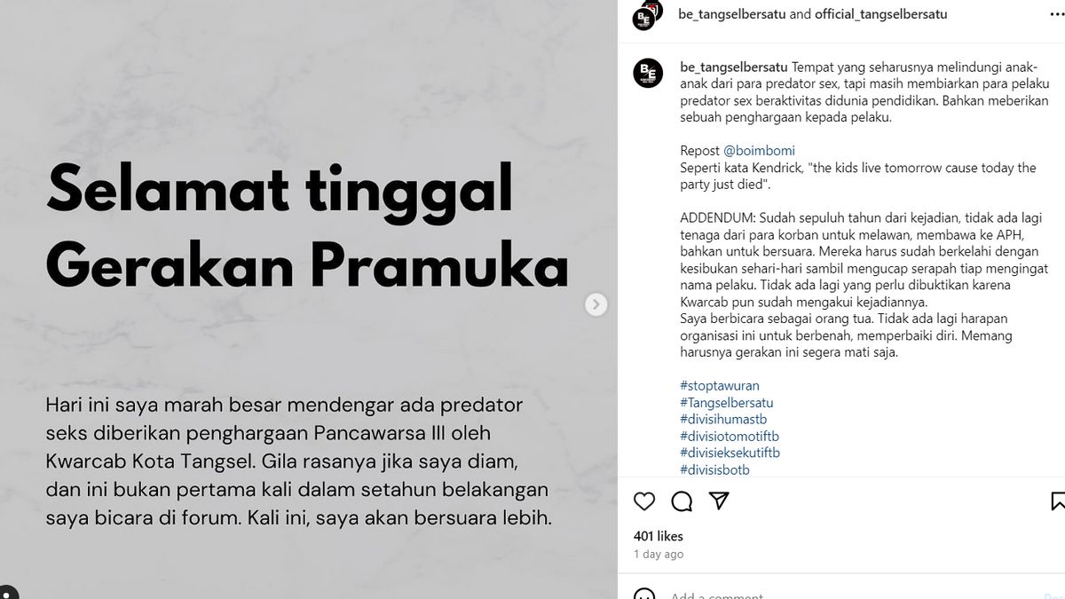 Guru SMA 5 Tangsel Penerima Penghargaan Pancawarsa III Sudah Dikeluarkan