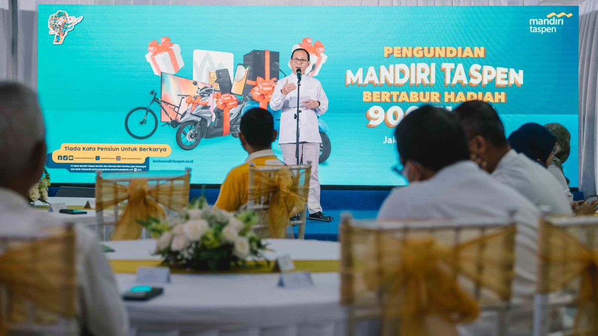 曼迪里·塔斯彭银行(Bank Mandiri Taspen)宣布获胜者,奖金为9亿印尼盾