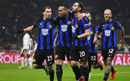 Pemain dan Pelatih Inter Milan Tandatangani Pakta Perjanjian di Laga Lawan AC Milan