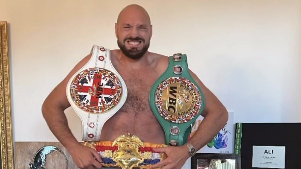 Already 'Gatal' Wants To Ride The Ring, Tyson Fury Kebelet Fights July Or August 2023