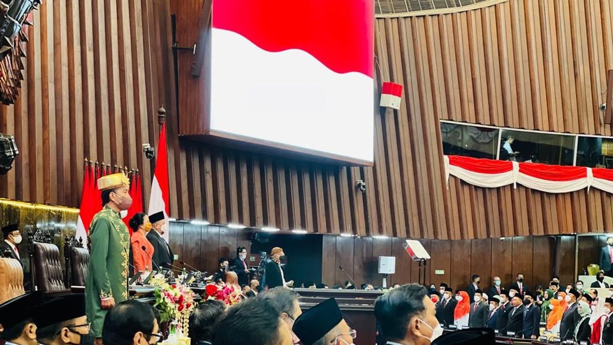 President Jokowi's Speech At The 2022 MPR Annual Session: Laws Must Be Enforced Fairly, Without Indiscriminate