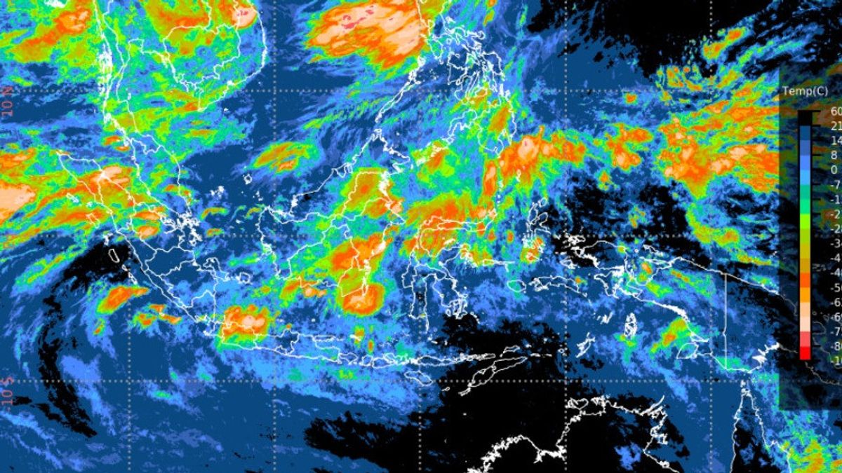アラート！雨が降る地域のBMKG 天気予報, ジャカルタ