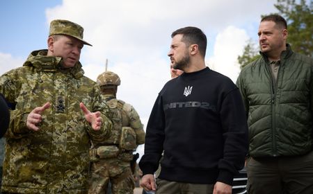 Sebut Situasi di Bakhmut Sangat Menegangkan, Presiden Zelensky Puji Kegigihan Pasukannya Menghadapi Serangan Rusia