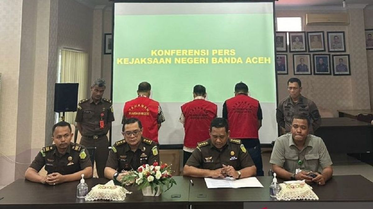 Banda Aceh Kejari Set 3 Suspects In The Istiadat Indigenous Book Corruption Case