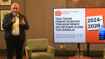 Mayoritas Konsumen Keluhkan Galon Tua, KKI Tuntut Regulasi Masa Pakai Galon Guna Ulang