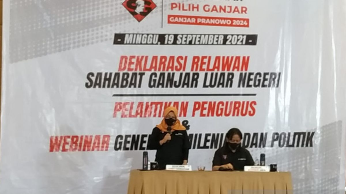Friends Of Ganjar Ready To 'Fight' In 17 Countries, Win Ganjar Pranowo In The 2024 Presidential Election