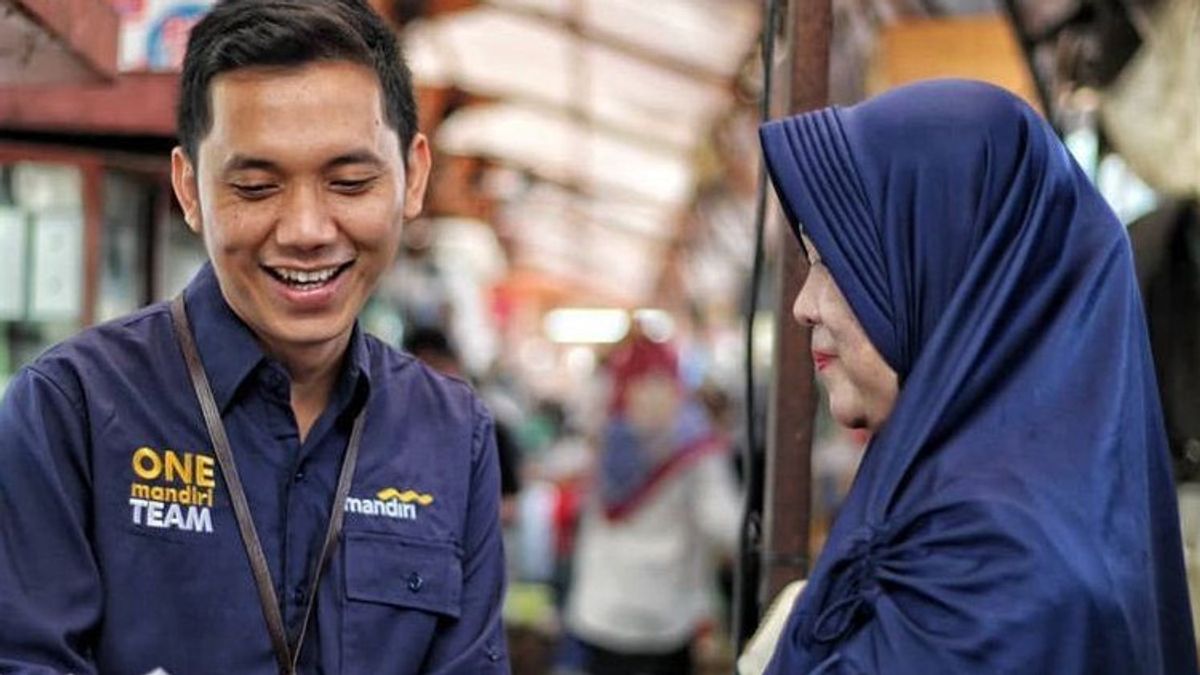 rimoine pour les MPME augmenter, Bank Mandiri canaliser KUR IDR de 12,8 billions en mars 2025