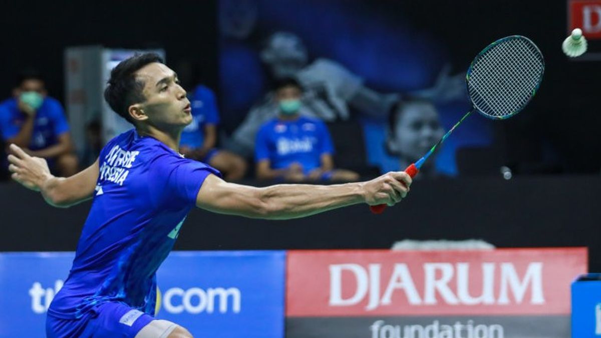 Jonatan Christie Kandas di Babak Pertama Thailand Open II
