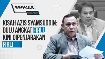 VIDEO: The Story Of Aziz Syamsuddin Who Formerly Adopted Firli Is Now Imprisoned By Firli
