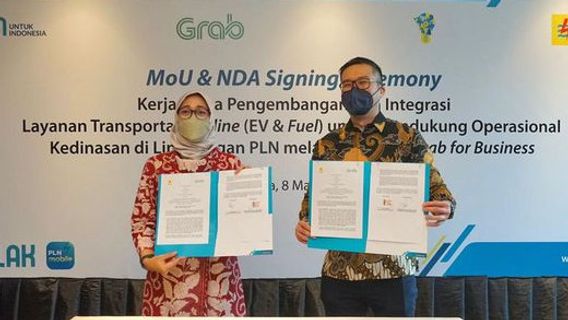 PLN Facilitates Employee Operations With Grab Services