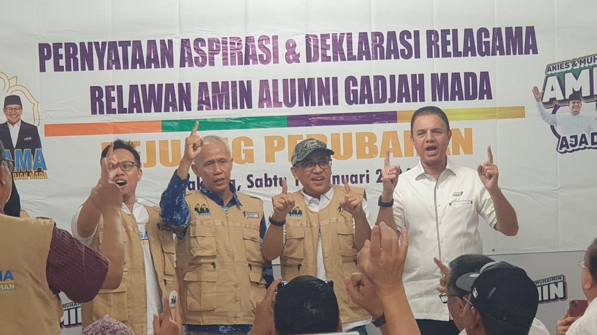 Alumni UGM Relagama Deklarasi Dukung AMIN