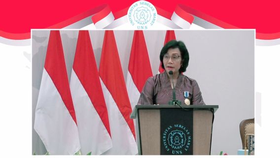 Dapat Penghargaan dari UNS Soal Pengelolaan APBN, Sri Mulyani: Ini Kerja Keras Seluruh Jajaran