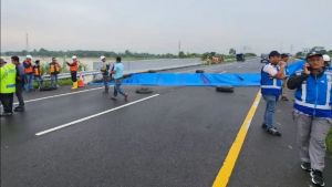 Jalur Lintas Sumut Sudah Bisa Dilalui, Tapi Tol Medan-Tebing Tinggi Belum Normal