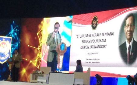 Mahfud MD Ingatkan Alumnus IPDN Jangan Manfaatkan Jabatan untuk Korupsi Non-Konvensional