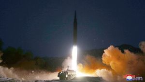 Korea Utara Kembali Tembakan Rudal Balistik Jarak Pendek, Jatuh di Luar ZEE Jepang 