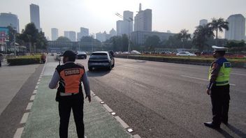Starting Monday Morning, The Police Implemented The Sudirman Road Open-Close During The ASEAN Summit