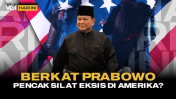 VOI Hari Ini: Cerita Presiden Pencak Silat Amerika Bertemu Prabowo Subianto