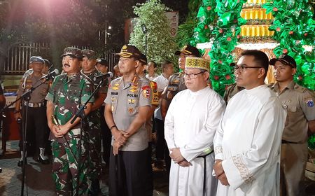 Cek Pengamanan, Panglima TNI-Kapolri Pastikan Natal 2019 Berjalan Aman