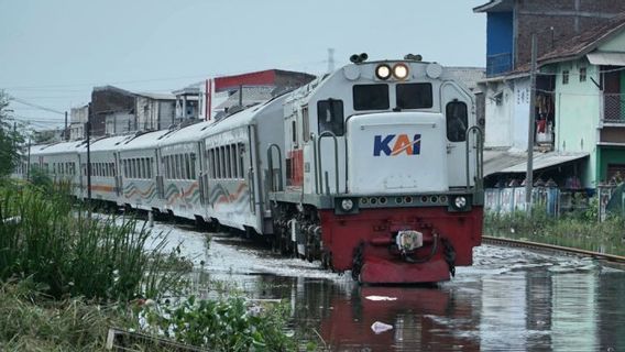 rénage : Le chemin de fer à Grobogan, le chemin de fer semarang-Surabaya a été annulé