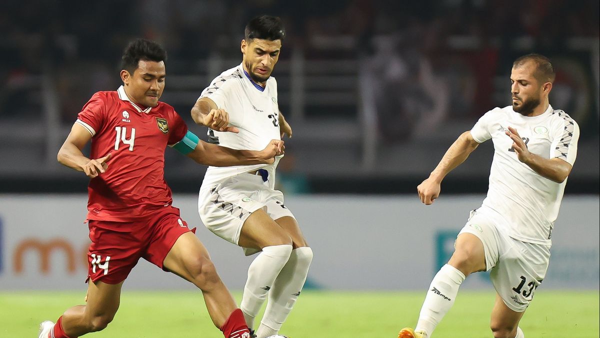 The Match Between the Indonesian vs Palestine National Team Left a Disappointment for Shin Tae-yong