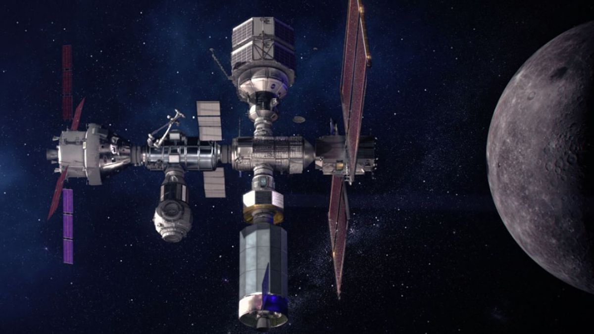 Rusia Lebih Pilih China Ketimbang NASA Buat Proyek Stasiun Antariksa di Bulan 