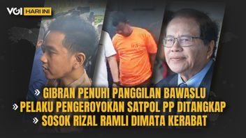 VOI VIDEO aujourd’hui: Gibran Pull Call Bawaslu, PP Satpol ganging, Rizal Ramli figure