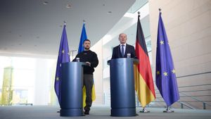 Pemerintahan Kanselir Jerman Scholz Sepakat Tingkatkan Bantuan Militer untuk Ukraina