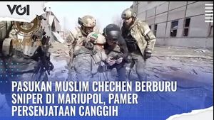 VIDEO: Pasukan Muslim Chechen Berburu Sniper di Mariupol, Pamer Persenjataan Canggih