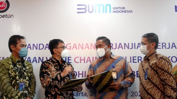 La Banque Mandiri Investit Un Crédit De 50 Milliards De Roupies Pour Adhi Persada Beton