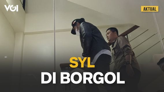 VIDEO: Syahrul Yasin Limpo Picked Up By The KPK