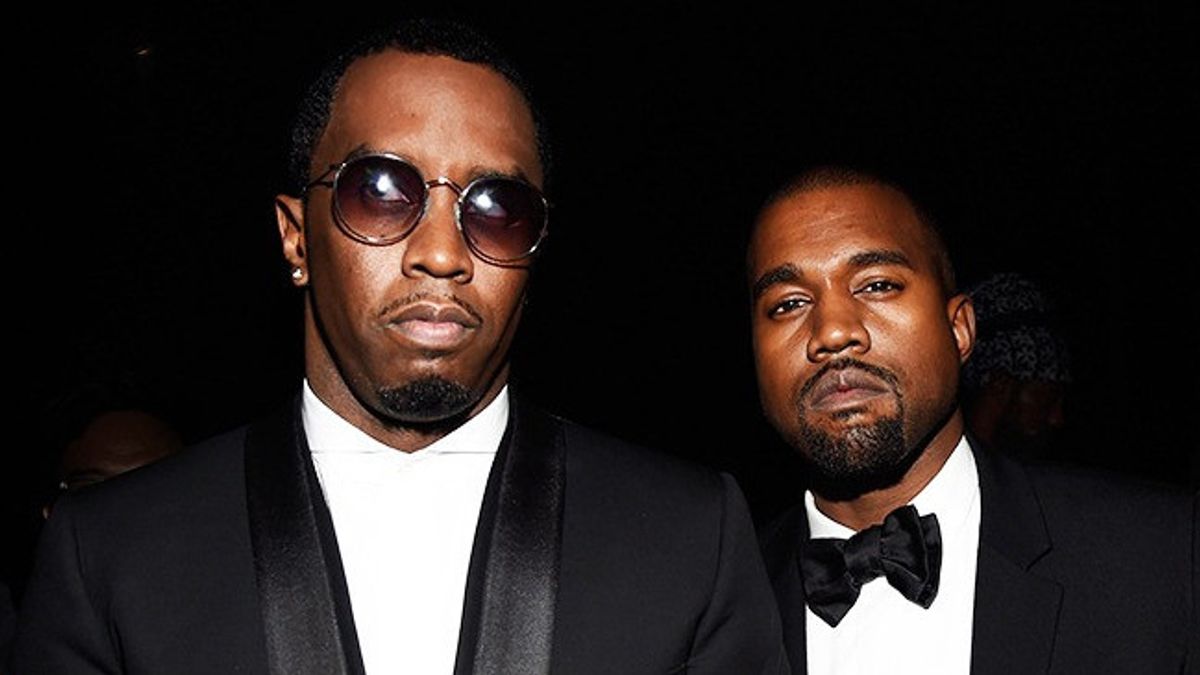 歌曲No More Parties in LA Viral, Kanye West Kapok Berteman with P Diddy