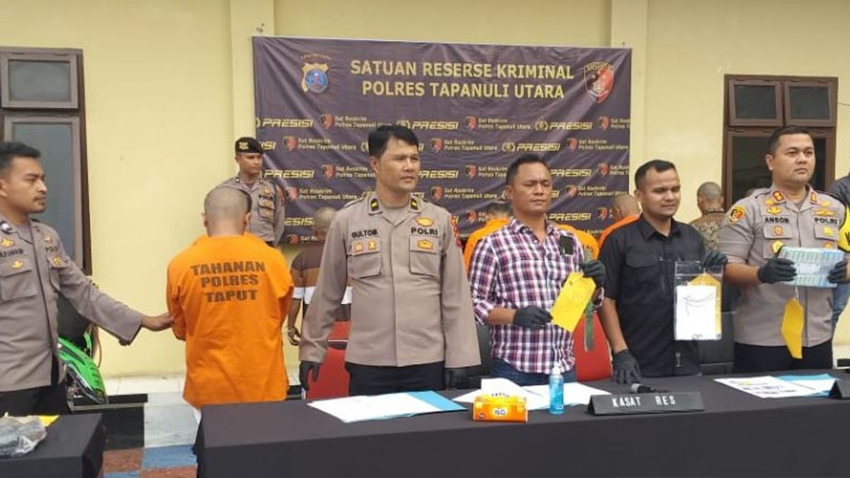 Pencuri Emas Senilai Rp500 Juta di Tapanuli Utara Ditangkap