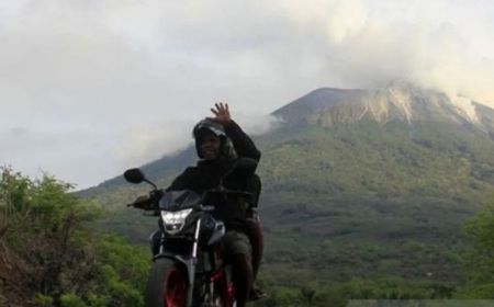 Selasa Pagi, Gunung Ile Lewotolok NTT Meletus dan Semburkan Abu Setinggi 400 Meter