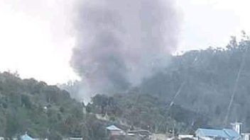 Terdesak Usai Baku Tembak, KKB Papua Bakar Kantor Airnav di Sugapa