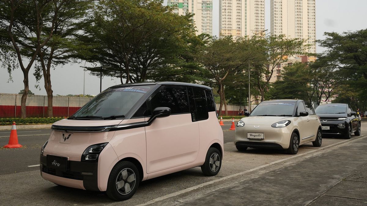 Wuling Raihがインドネシアのこのイベントで最優秀EVカーブランド賞を受賞