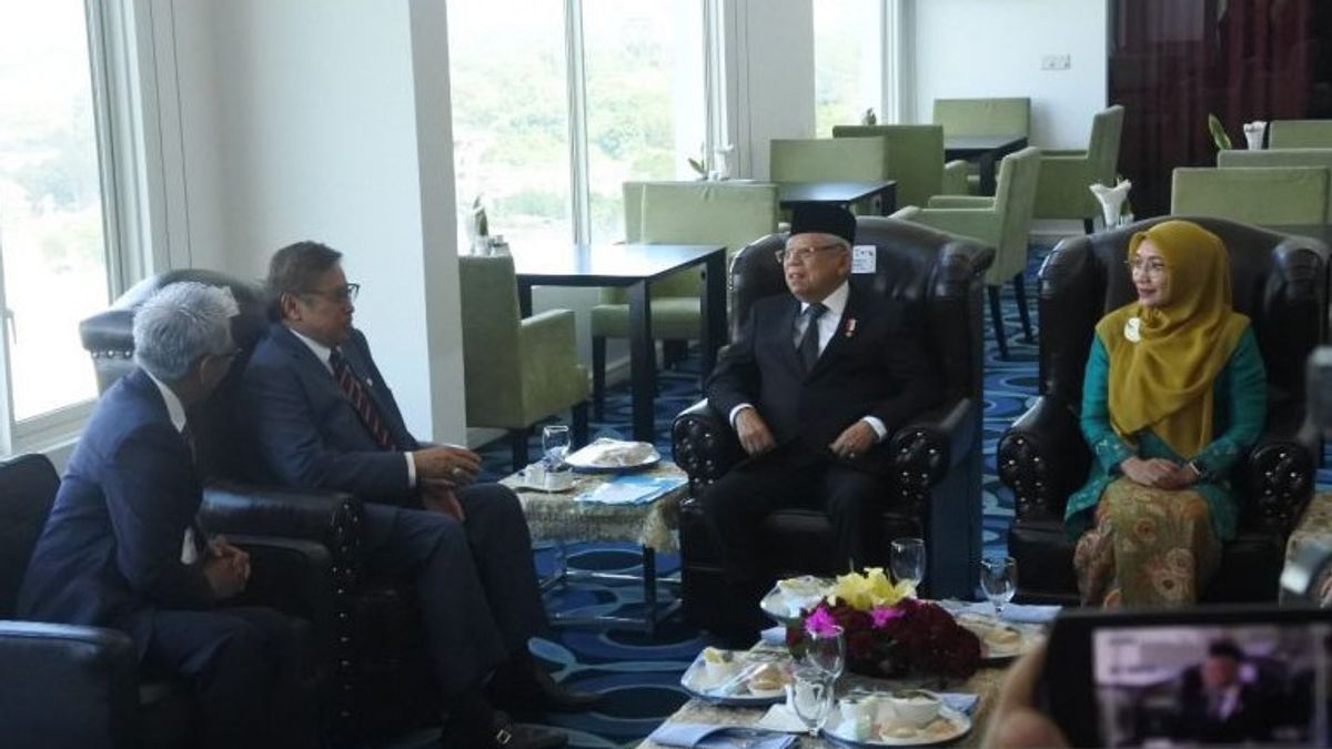 副总统会见了萨拉瓦克总理,讨论PMI和碳保护问题