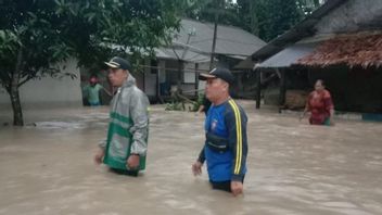 Belasan Rumah di Pandeglang Terendam Banjir, Ketinggian Air Mencapai 1 Meter