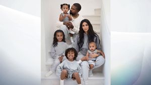 Didukung Politikus, Kanye West Kritik Kim Kardashian Soal Akun Medsos Anak Mereka