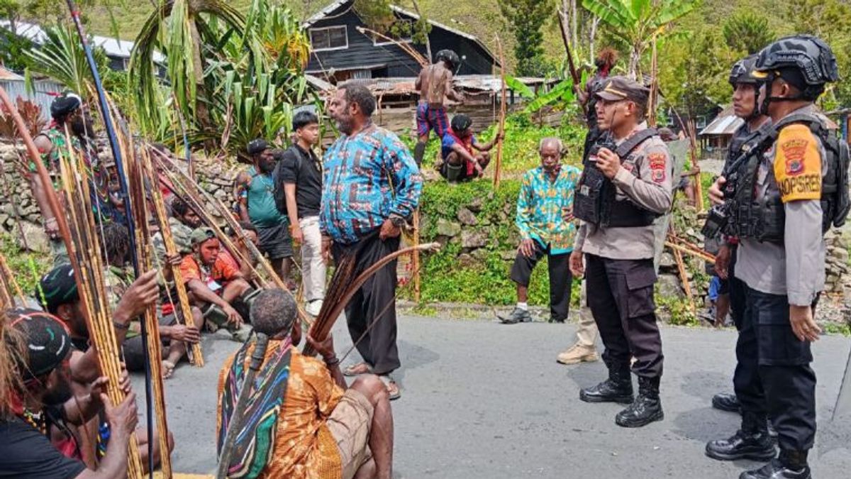 2 Kelompok Pendukung Cabup di Mulia Kembali Bentrok, Satu Orang Tewas