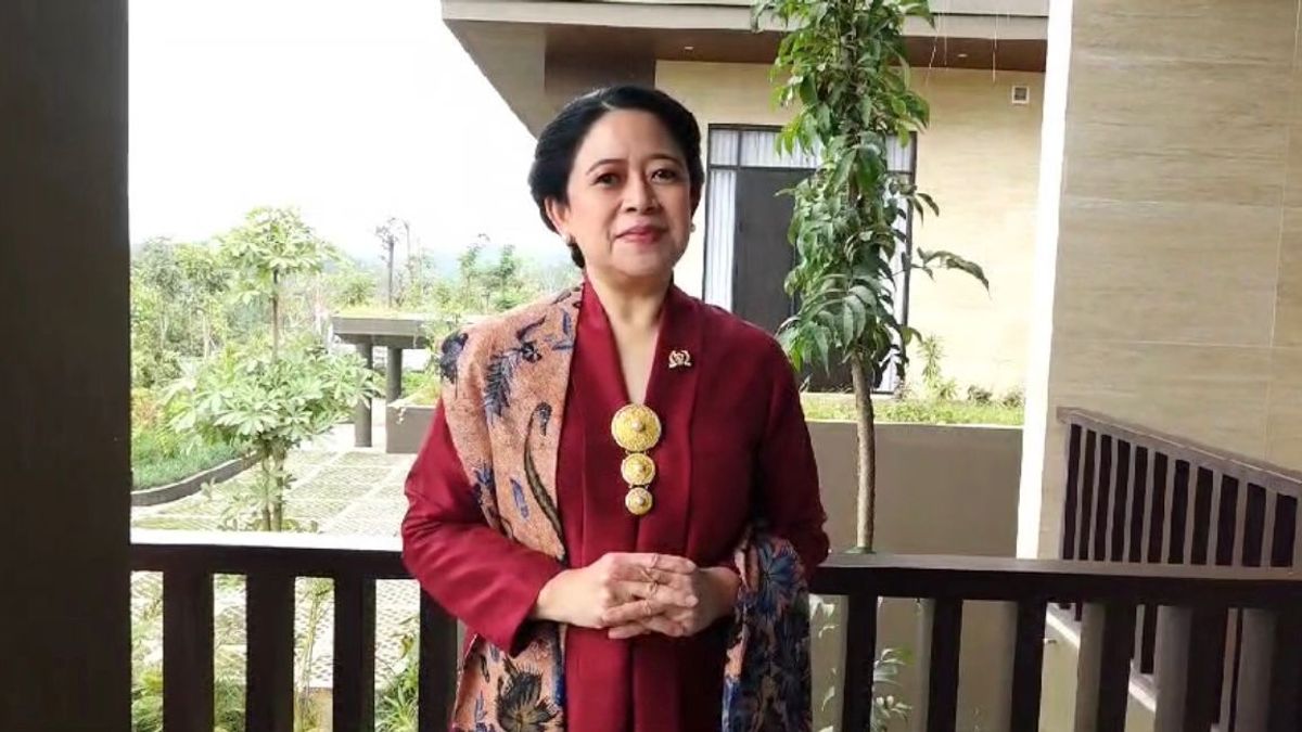 Puan Maharani在印度尼西亚共和国成立79周年纪念仪式上使用Kebaya Kartini Merah