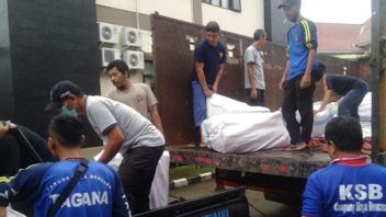 L’aide Logistique Initiale Pour Les Victimes Du Tremblement De Terre Commence à être Distribuée Par Le Gouvernement Provincial Banten