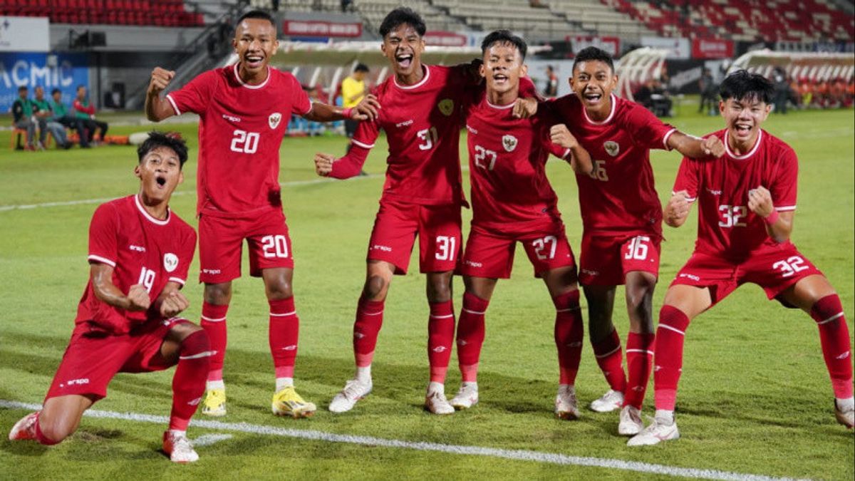 U-17アジアカップ2025予選のインドネシア代表 スケジュール