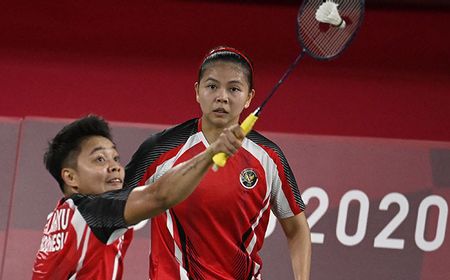 Greysia/Apriyani Menang Straight Game atas Birch/Smith di Laga Kedua Grup A Olimpiade Tokyo