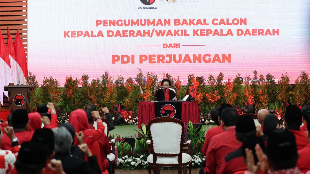 Bahlil représentant la figure « Raja Java », Megawati rit