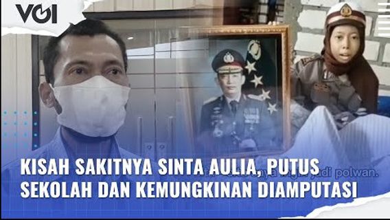 VIDEO: The Story Of Sita Aulia's Illness, Dropping Out Of School And The Possibility Of Being Amputated