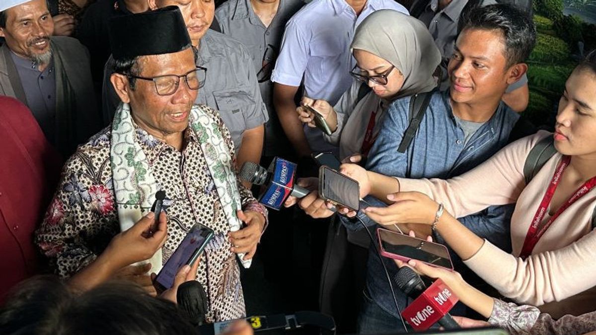 Mahfud Asks For The Prabowo Volunteer Shooting Case In Sampang To Be Completely Investigated