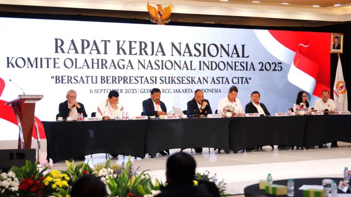 The 2025 KONI National Working Meeting Is Closed With The Commitment To Successful Asta Cita Presiden Prabowo Subianto